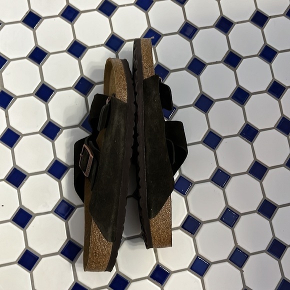 New Birkenstock Arizona Suede Leather Sandals Size 10 main image 12